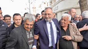 TARSUS’TA ESNAFTAN MUHARREM İNCE VE HALUK BOZDOĞAN’A YOĞUN İLGİ
