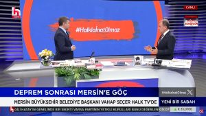 BAŞKAN SEÇER, İSMAİL KÜÇÜKKAYA İLE YENİ BİR SABAH PROGRAMINA KONUK OLDU