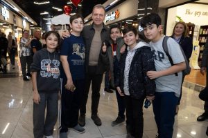 BAŞKAN SEÇER, SAYAPARK AVM’Yİ ZİYARET ETTİ