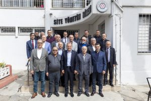 BAŞKAN SEÇER MERSİN SANAYİ SİTESİ’Nİ ZİYARET ETTİ