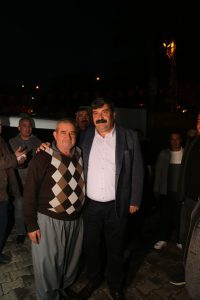 Yıldız, kendi köyünde iftar yemeğine katıldı