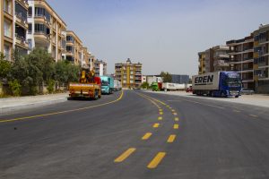 BÜYÜKŞEHİR BELEDİYESİ YENİ YOLLAR AÇMAYI SÜRDÜRÜYOR