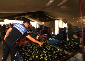 TOROSLAR ZABITASININ SEMT PAZARLARINDA UYGULADIĞI  “TARTI KONTROL NOKTASI” TAM NOT ALDI