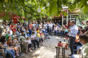BAŞKAN SEÇER, BAYRAMIN 4. GÜNÜNÜ MEZİTLİ HALKIYLA GEÇİRDİ