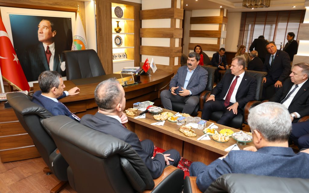 CHP GENEL BAŞKANI ÖZGÜR ÖZEL, “ABDURRAHMAN BAŞKANA İNANIYORUM”