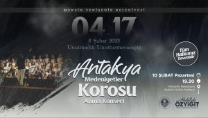 Yenişehir Belediyesinden depremlerde yaşamını yitirenler için anma konseri