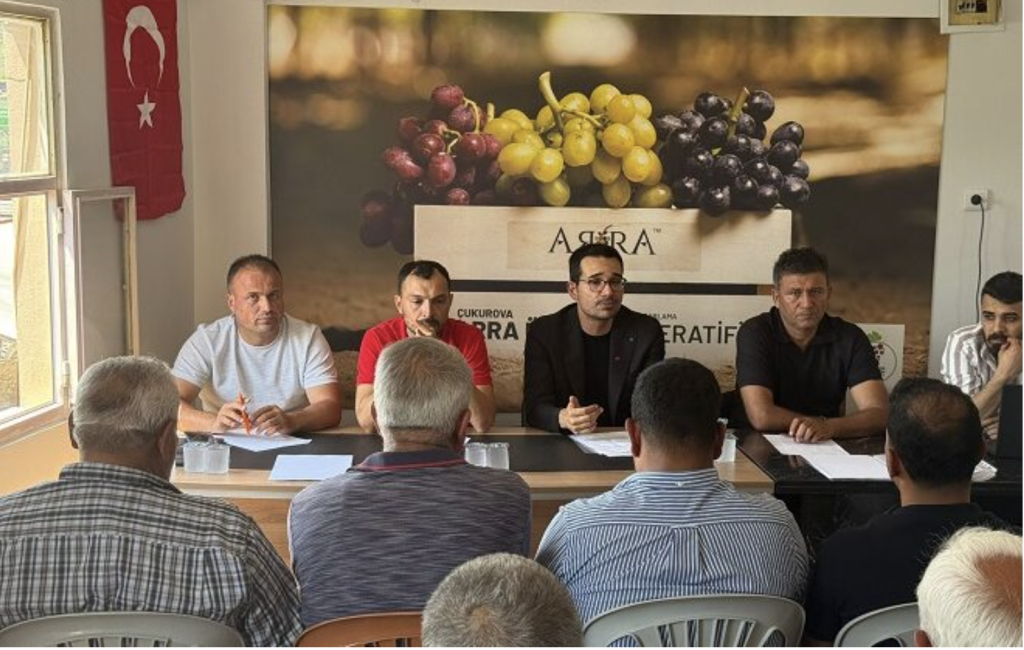Tarsus’ta Arra Üzüm Üreticileri Kooperatifi Kuruldu