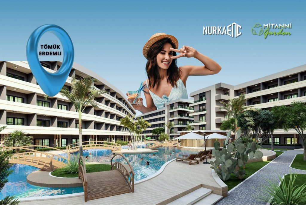 Mersin Tömük’te Denize 350 Metre Mesafede Yeni Konut Projesi: Mitanni Garden
