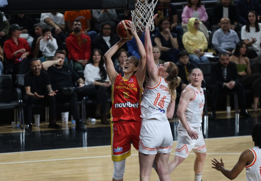 ÇİMSA ÇBK Mersin: 75 – Athinaikos Qualco: 77