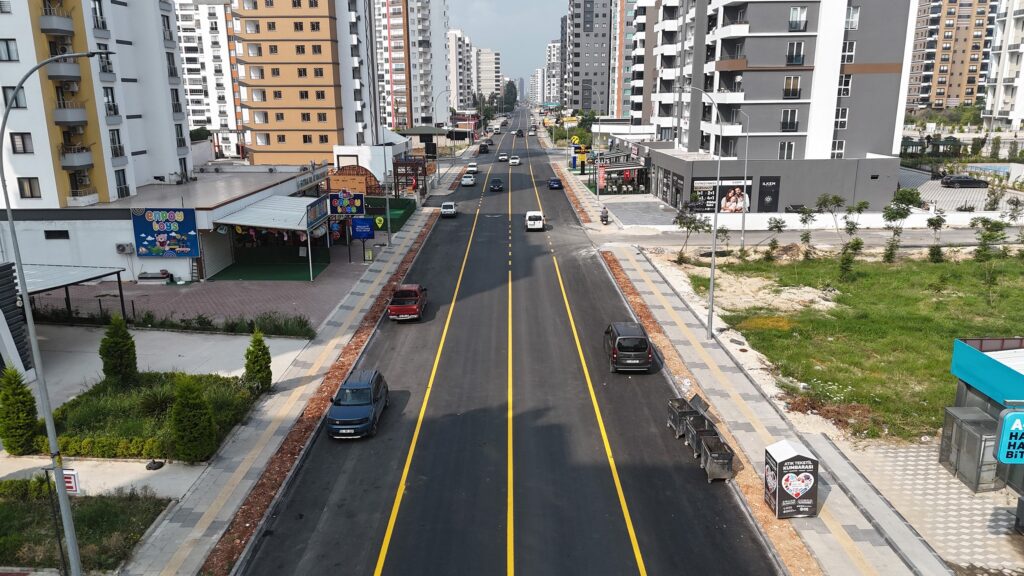 Mezitli’de ulaşımı rahatlatacak çalışma tamamlandı